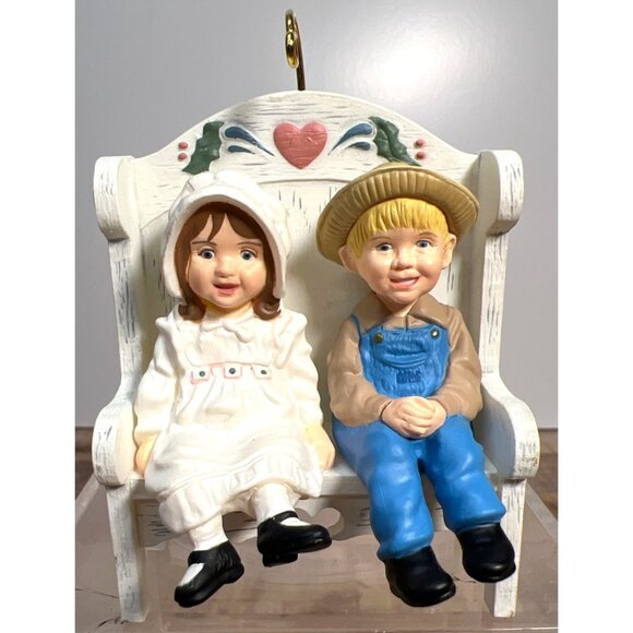 Hallmark Keepsake Ornament Our Little Blessings By Ken Crow 1994 - Picture 2 of 2